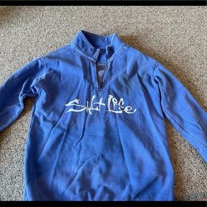 Comfy blue beach salt life sweatshirt